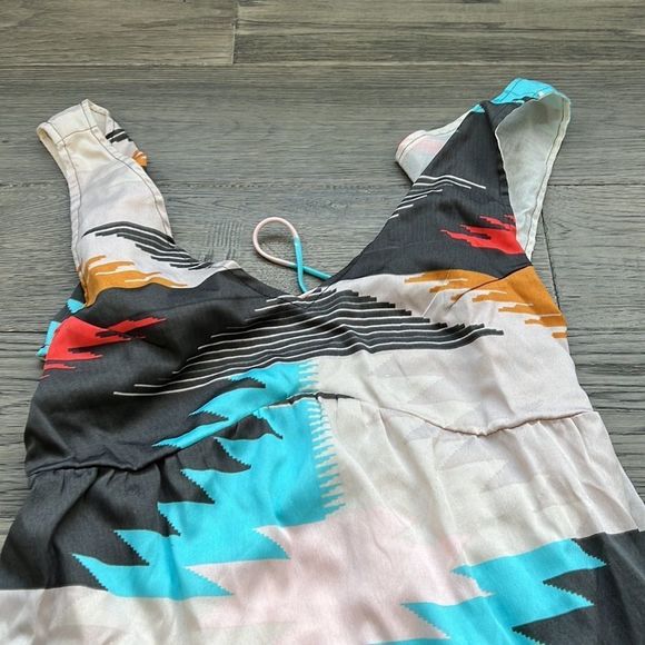 Billabong | Aztec high low summer dress - Picture 4 of 9